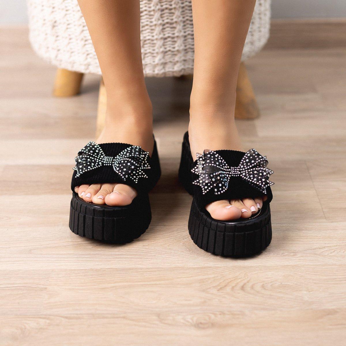 SANDALIAS CASUALES MUJER KALINA NEGRO - 2