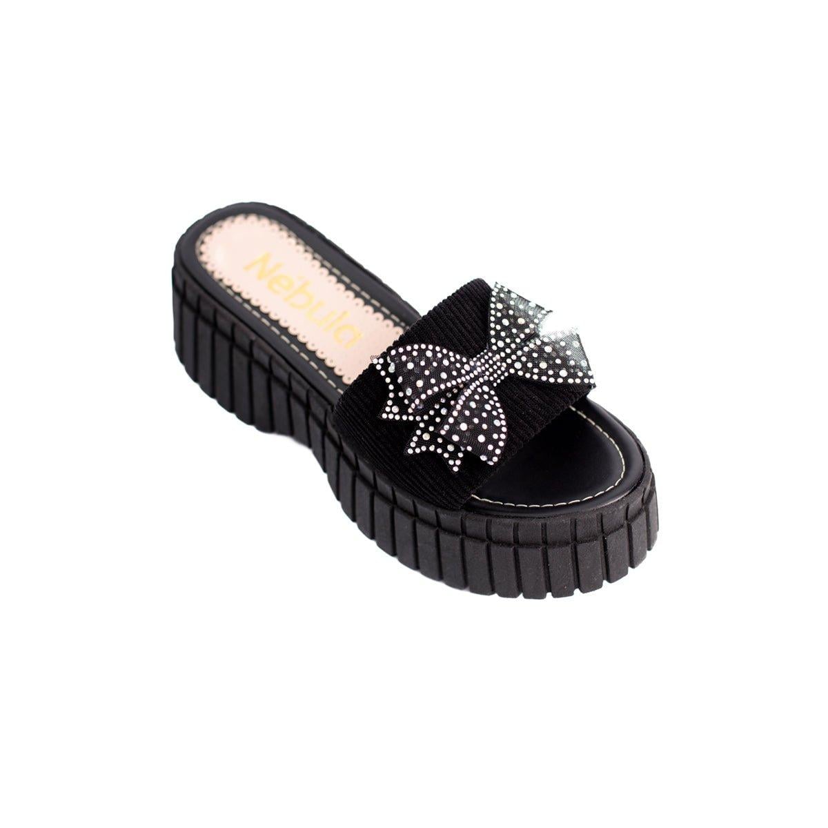 SANDALIAS CASUALES MUJER KALINA NEGRO - 5