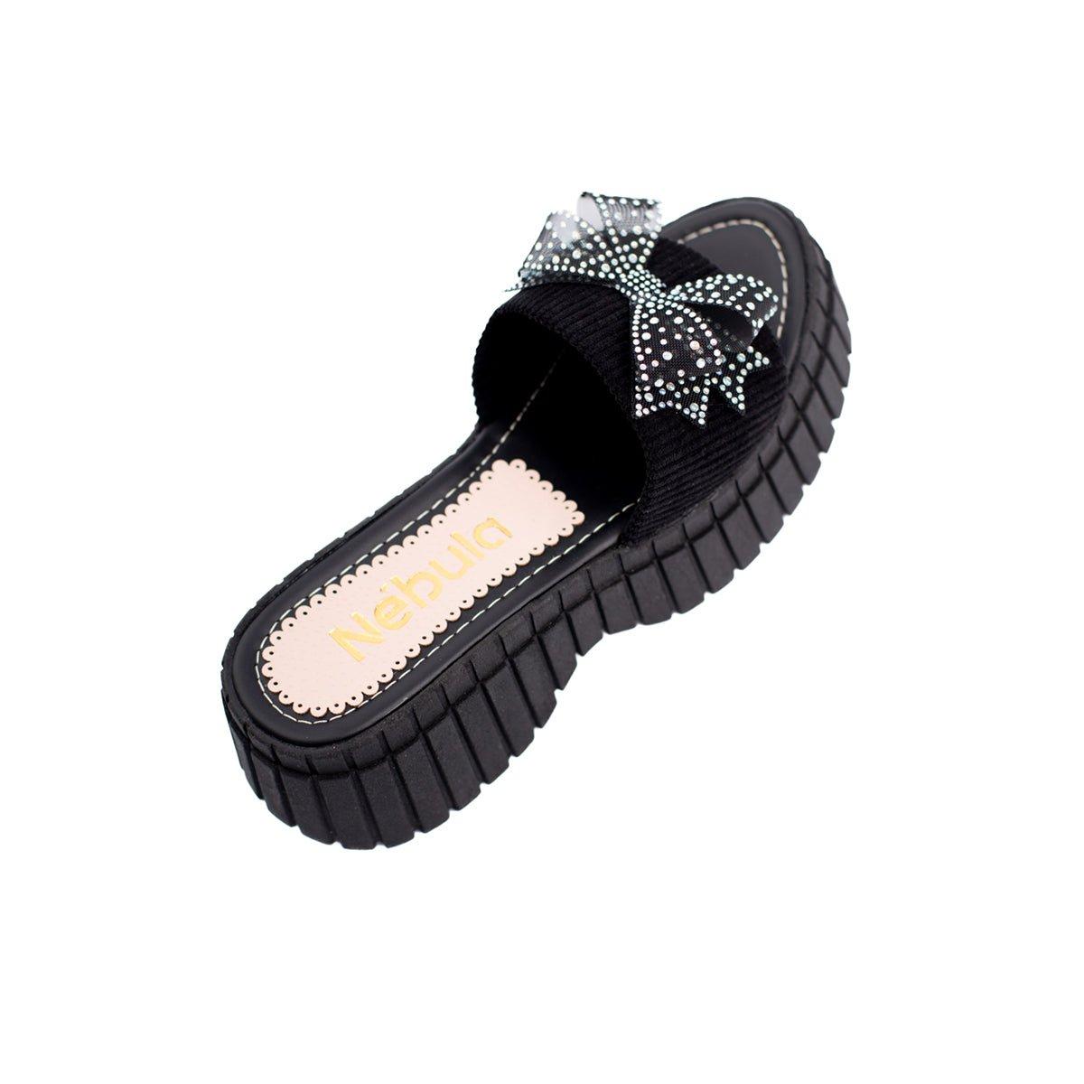SANDALIAS CASUALES MUJER KALINA NEGRO - 6