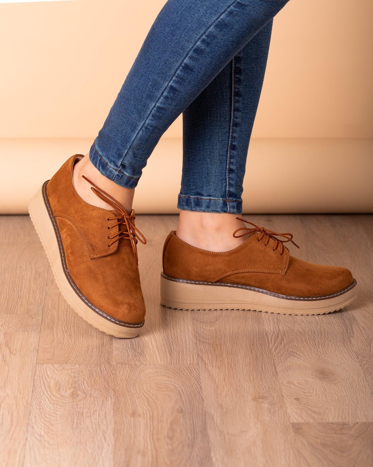 MOCASINES MUJER RECIFE 3.0 CAMEL - 1