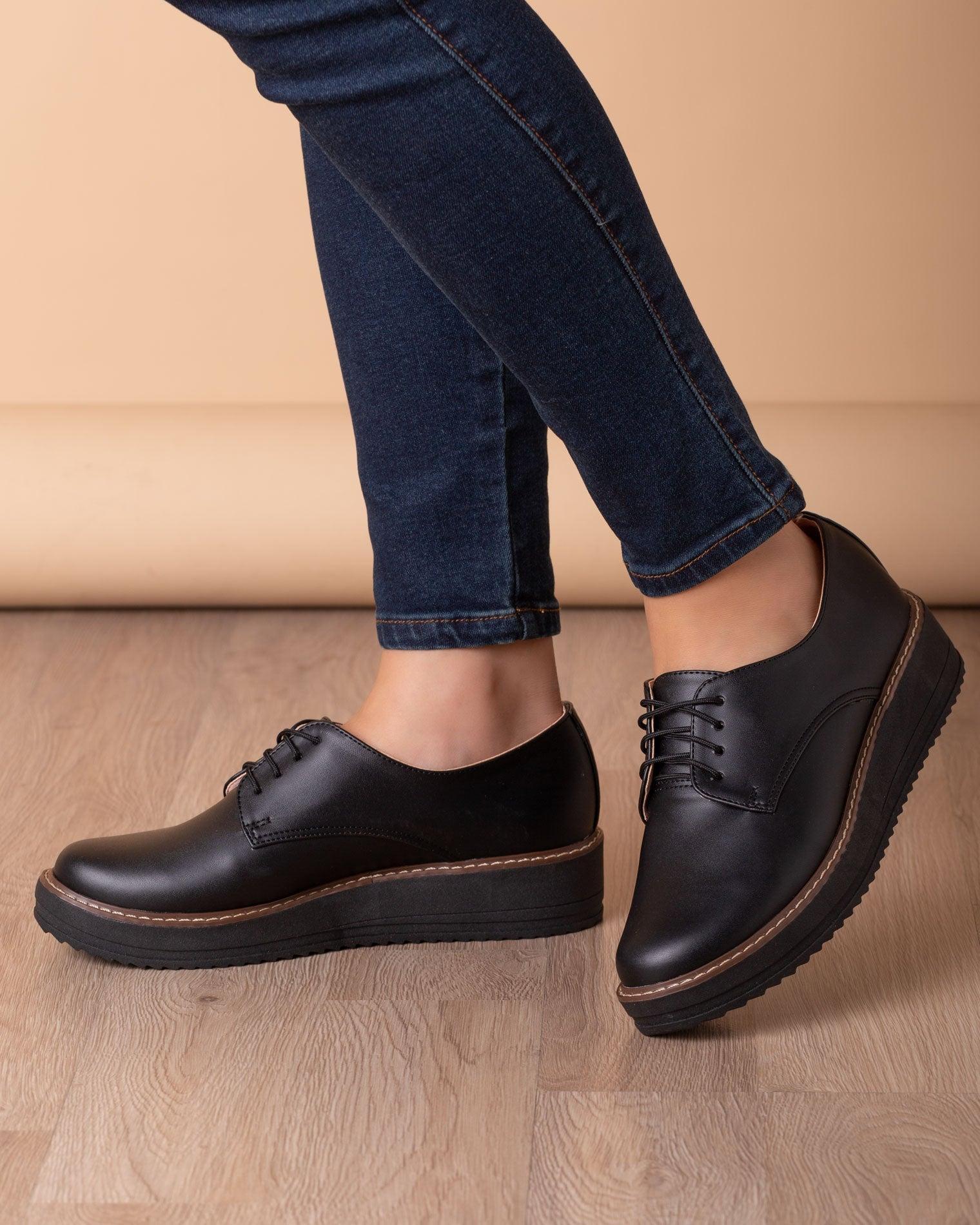 MOCASINES MUJER RECIFE 3.0 NEGRO - 1