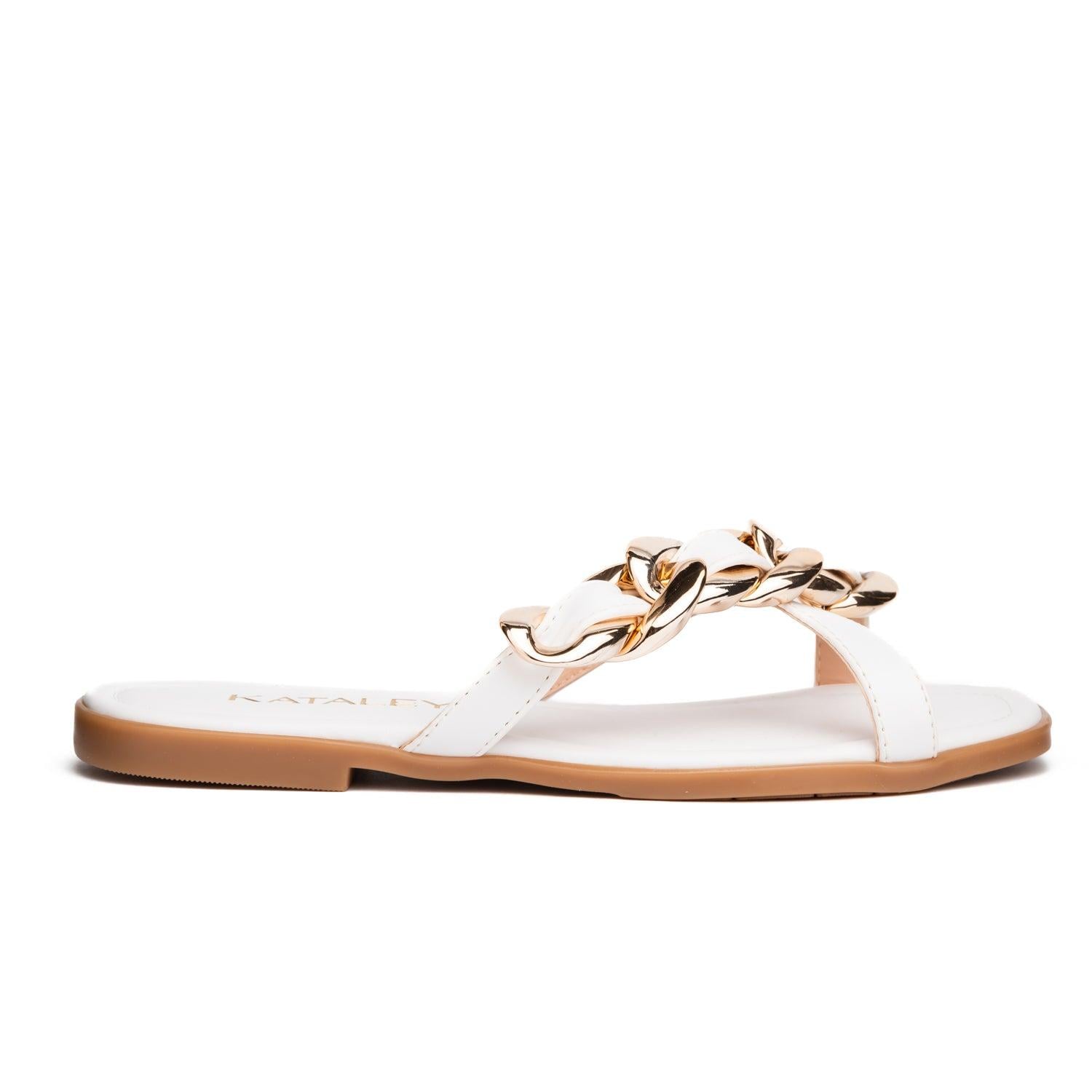 SANDALIAS CASUALES MUJER LAGOS BLANCO - 2
