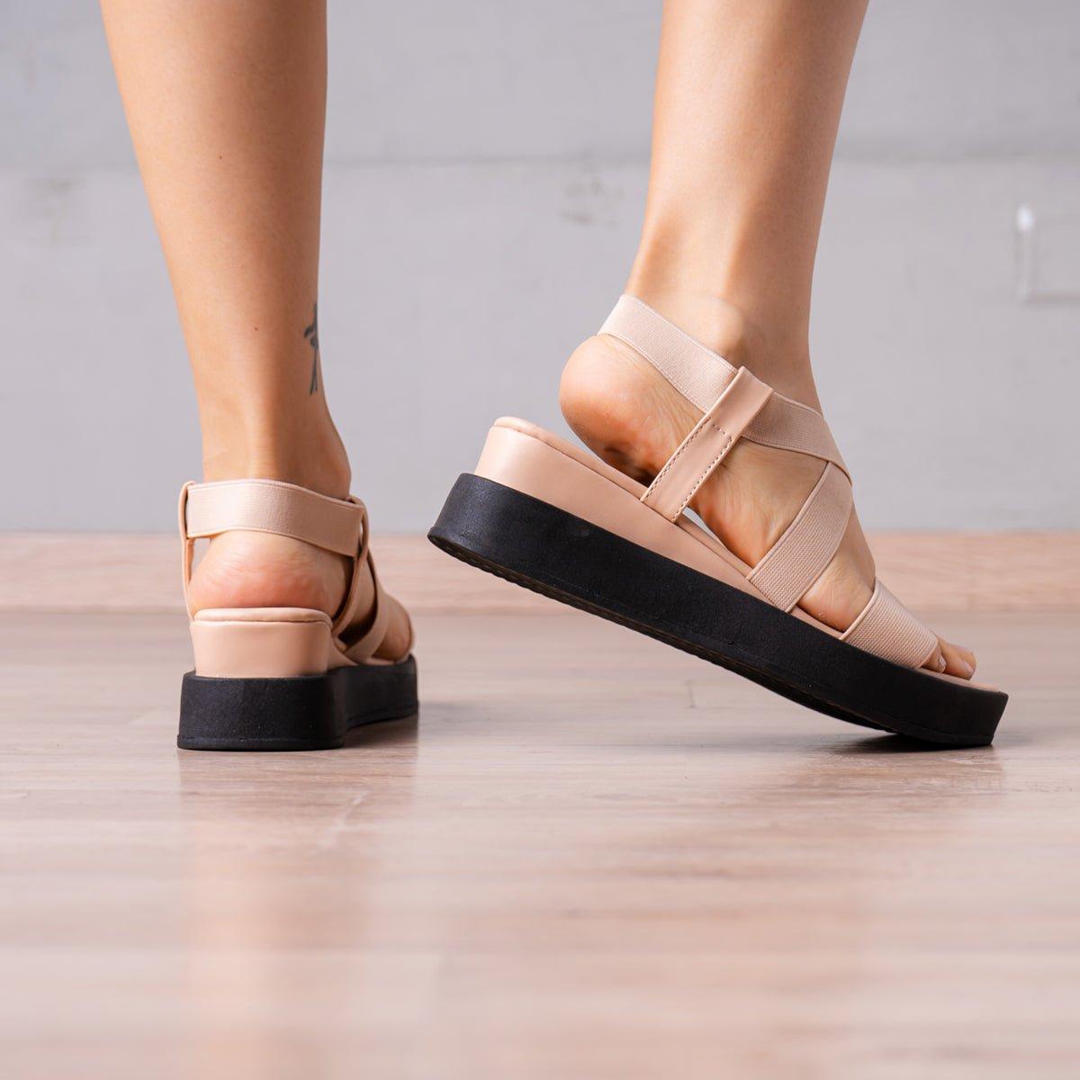 SANDALIAS CASUALES MUJER BEAUTY PALO ROSA - 4