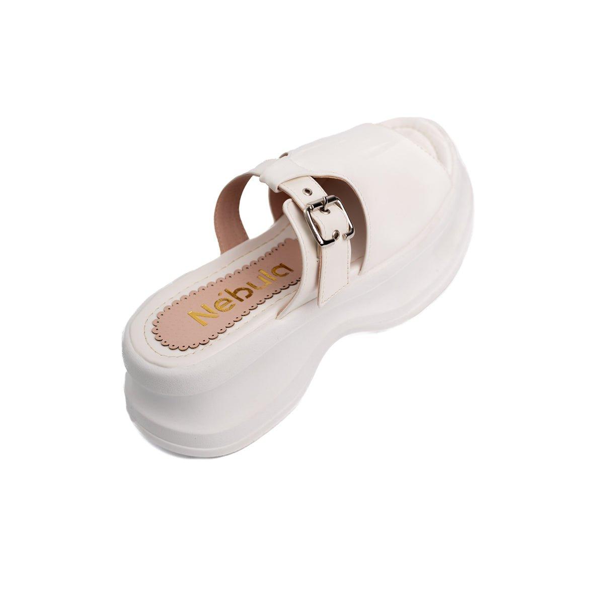 SANDALIAS CASUALES MUJER KVETA BLANCO - 6