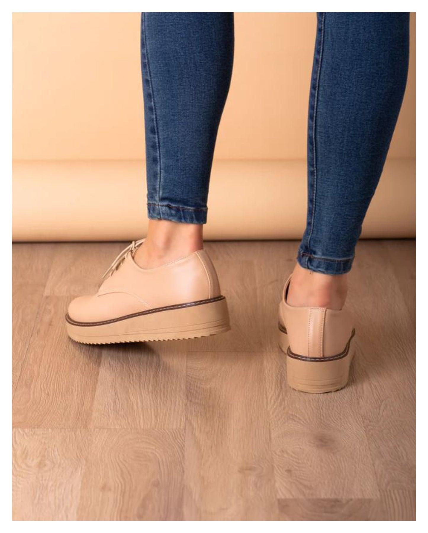 MOCASINES MUJER RECIFE 3.0 BEIGE - 3