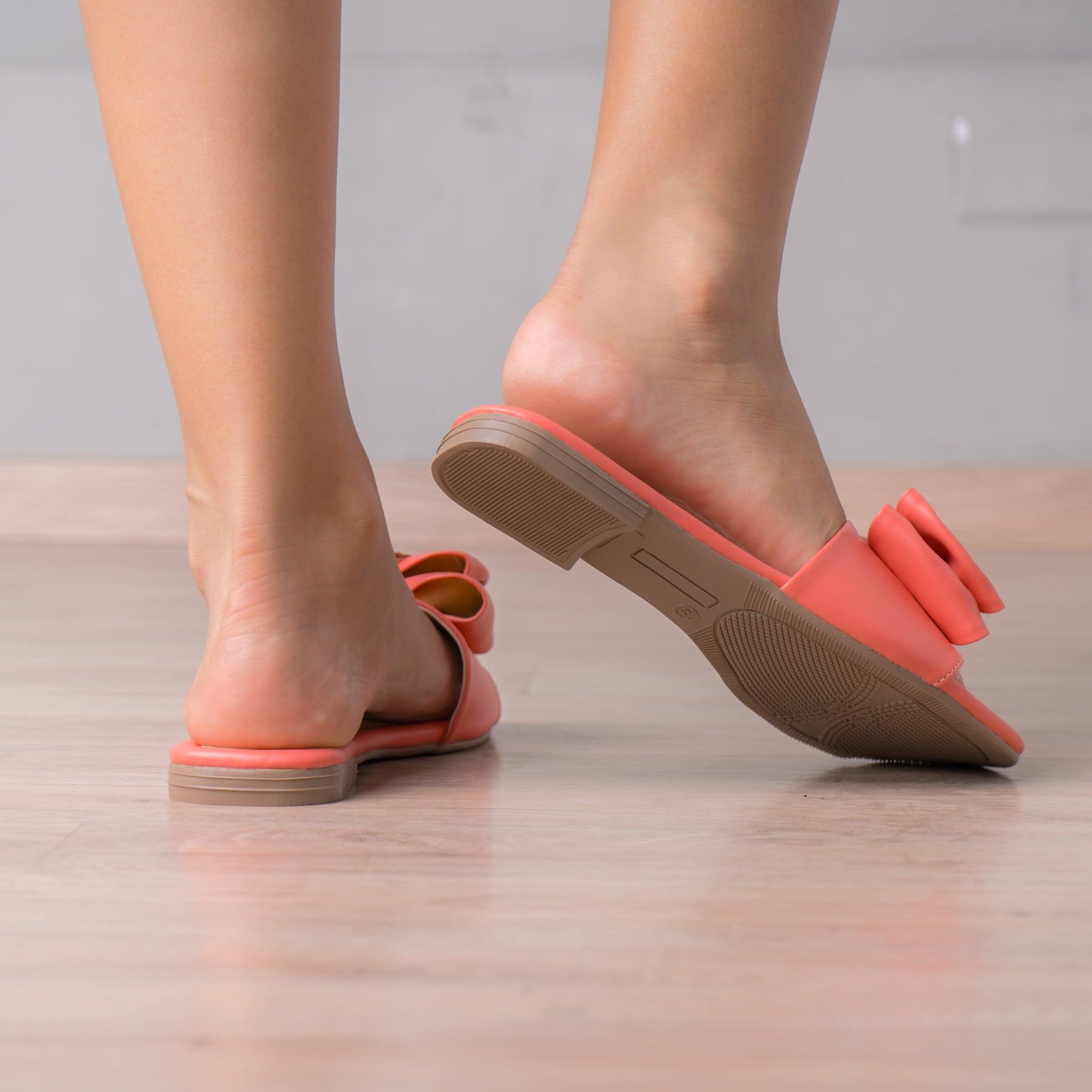 SANDALIAS CASUALES MUJER ANCA CORAL - 4