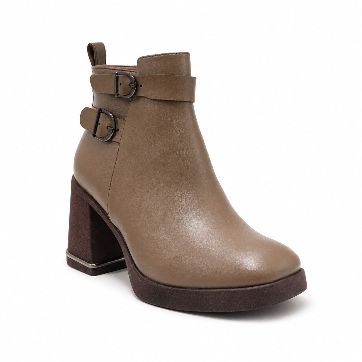 BOTINES MUJER YAMY MARRON - 2