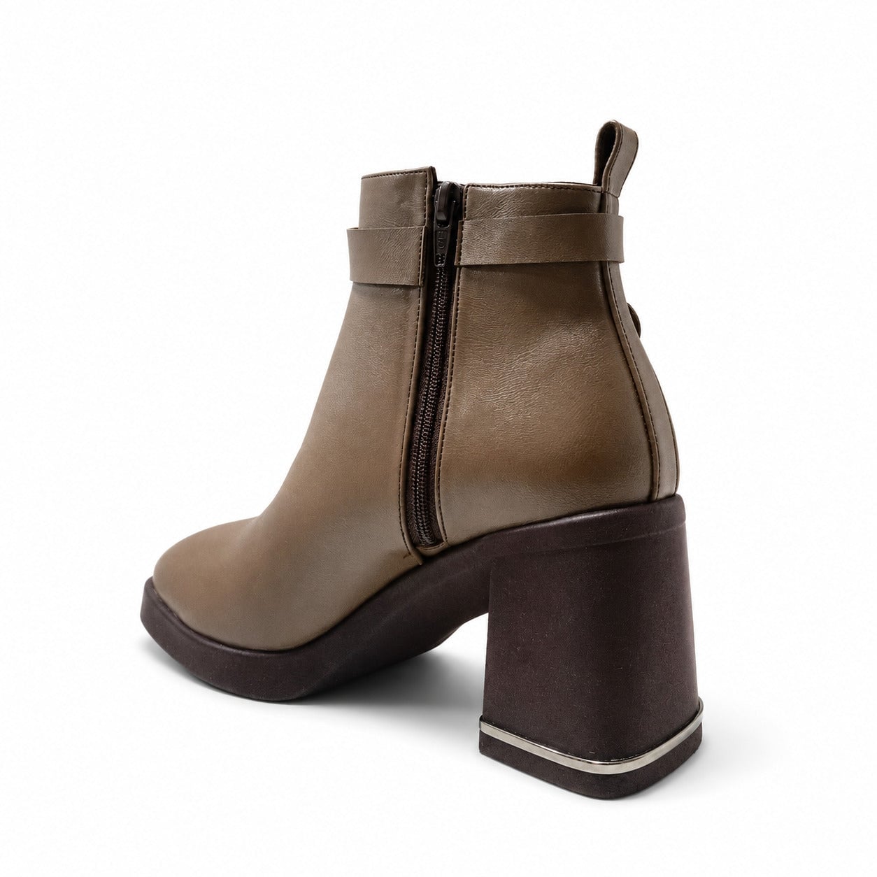 BOTINES MUJER YAMY MARRON - 3