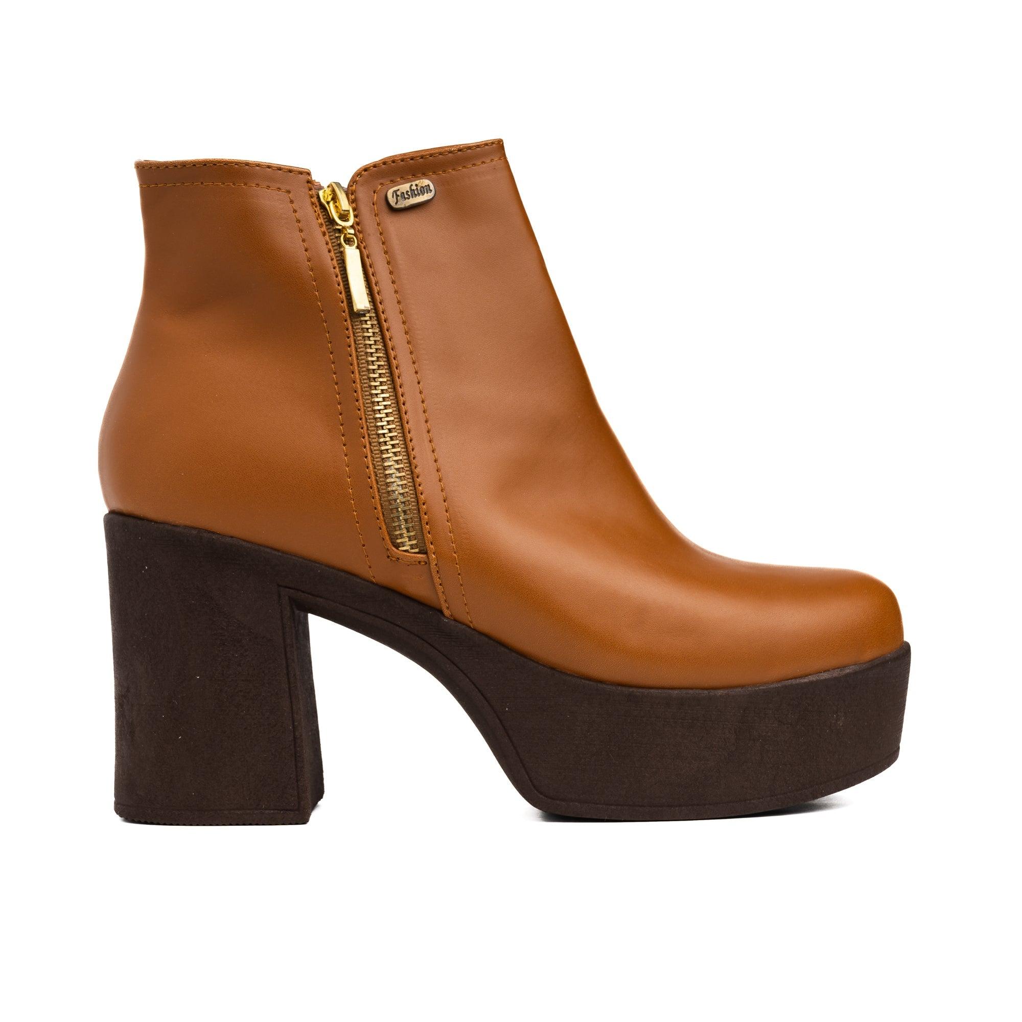 BOTAS MUJER ADAIA CAMEL - 4