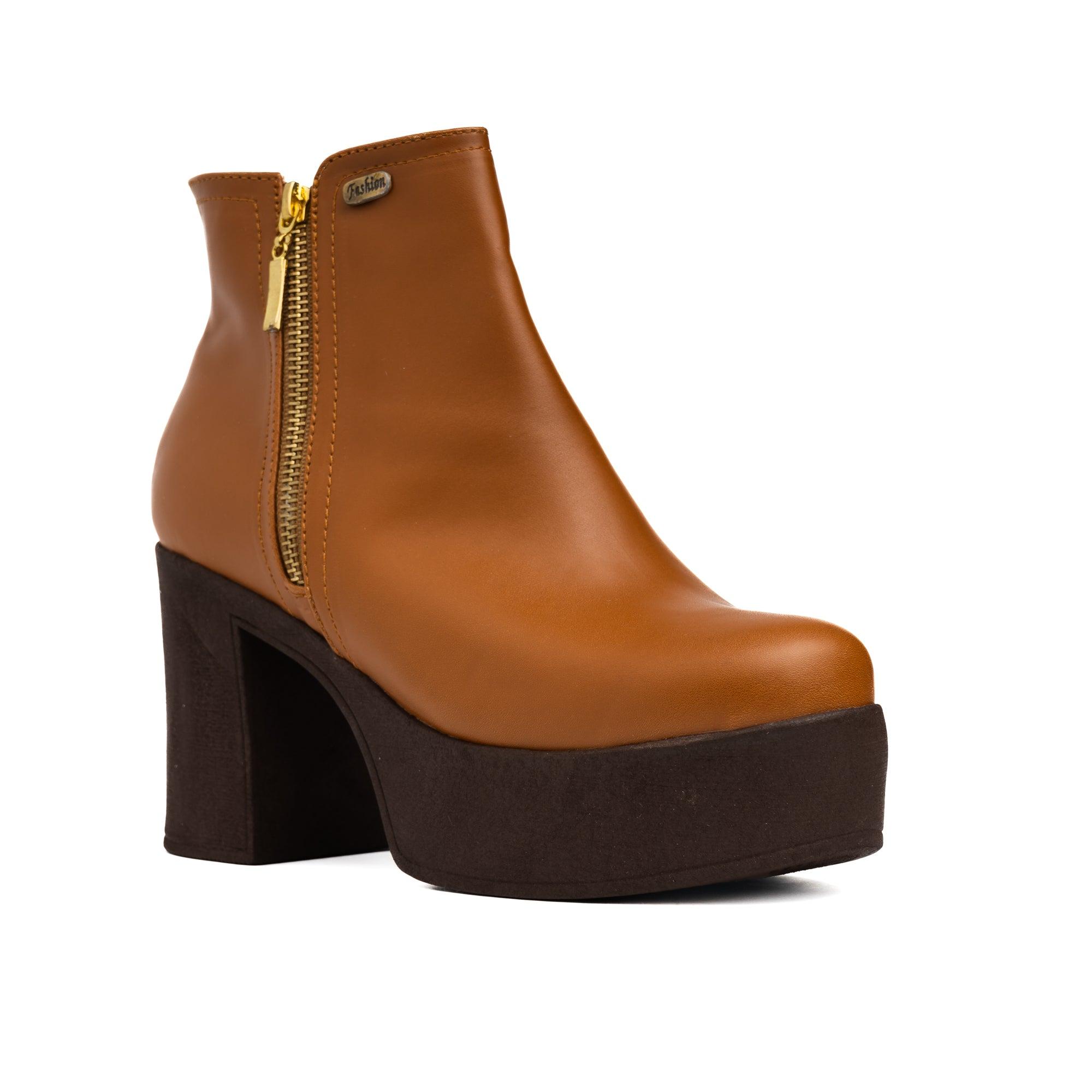 BOTAS MUJER ADAIA CAMEL - 5