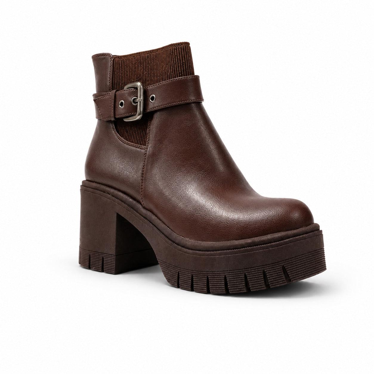 BOTAS MUJER LAR MARRÓN - 4