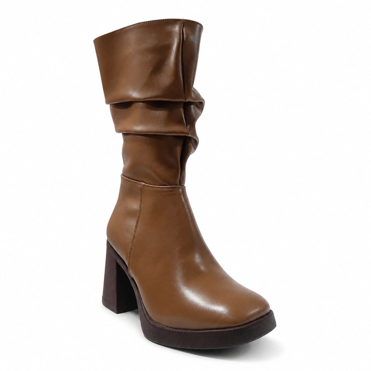 BOTAS MUJER CHUNNY MARRÓN CLARO - 2