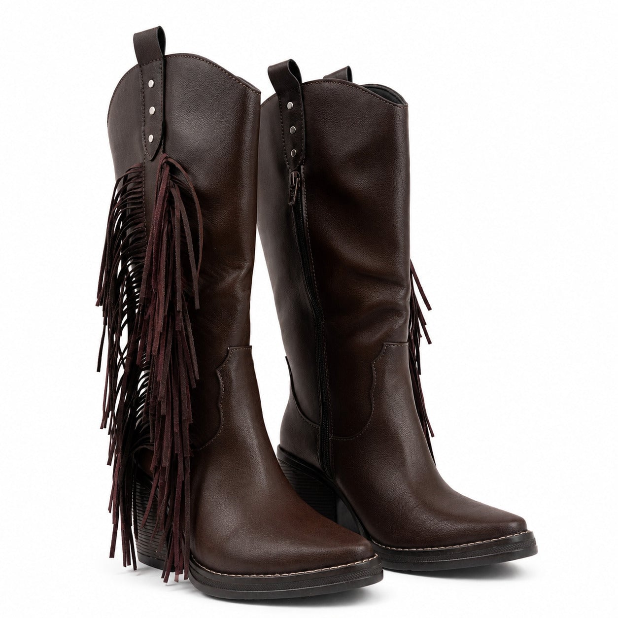 BOTAS MUJER MAIKI MARRON - 4