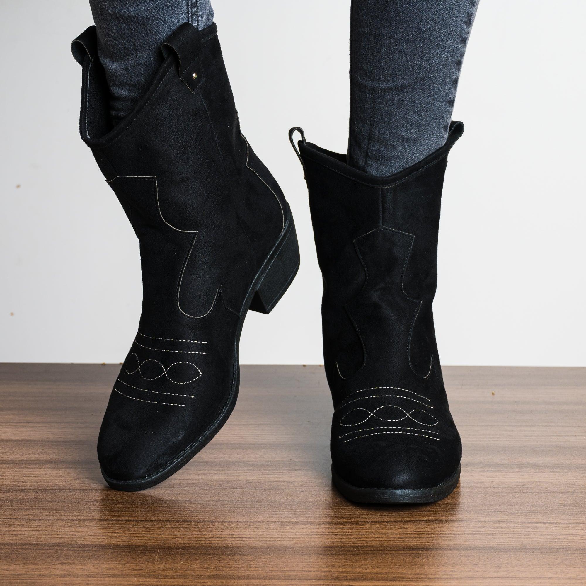 BOTAS MUJER JESSIE NEGRO - 2
