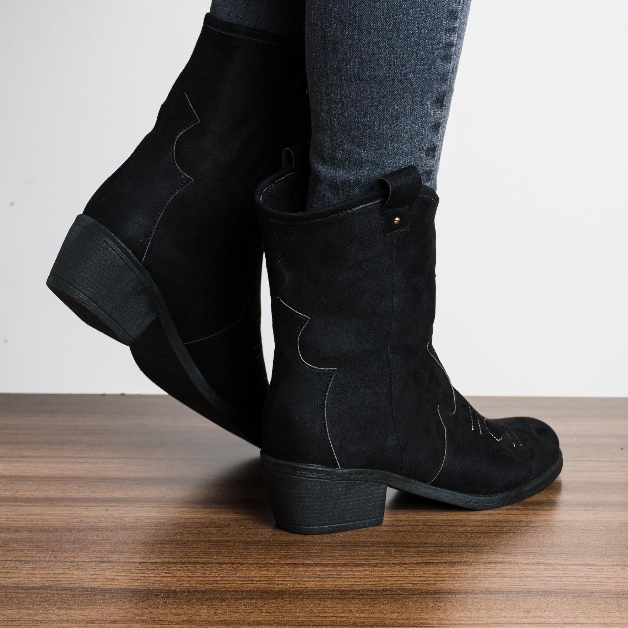 BOTAS MUJER JESSIE NEGRO - 3
