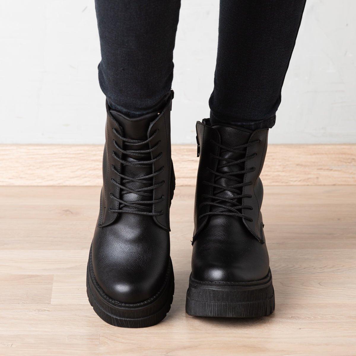 BOTAS MUJER PEVTZ NEGRO - 2