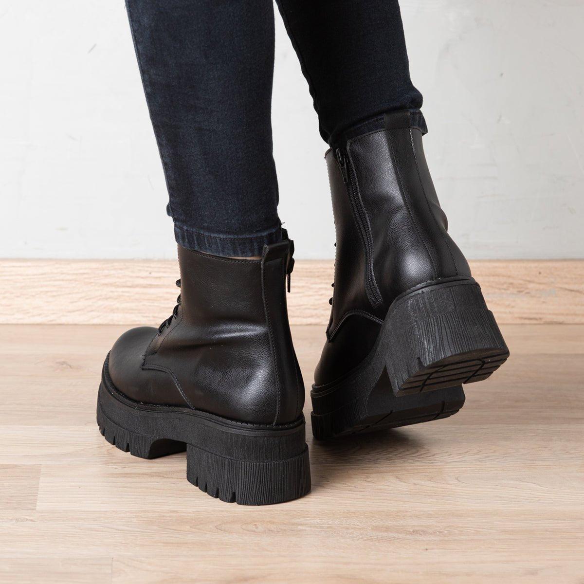 BOTAS MUJER PEVTZ NEGRO - 6