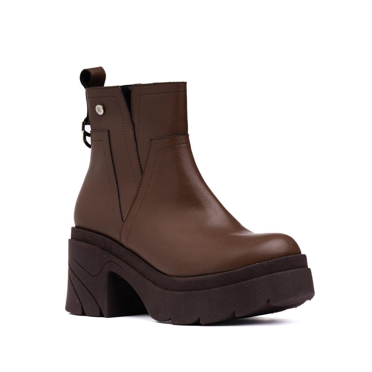 BOTINES MUJER KAYRA MARRÓN - 5