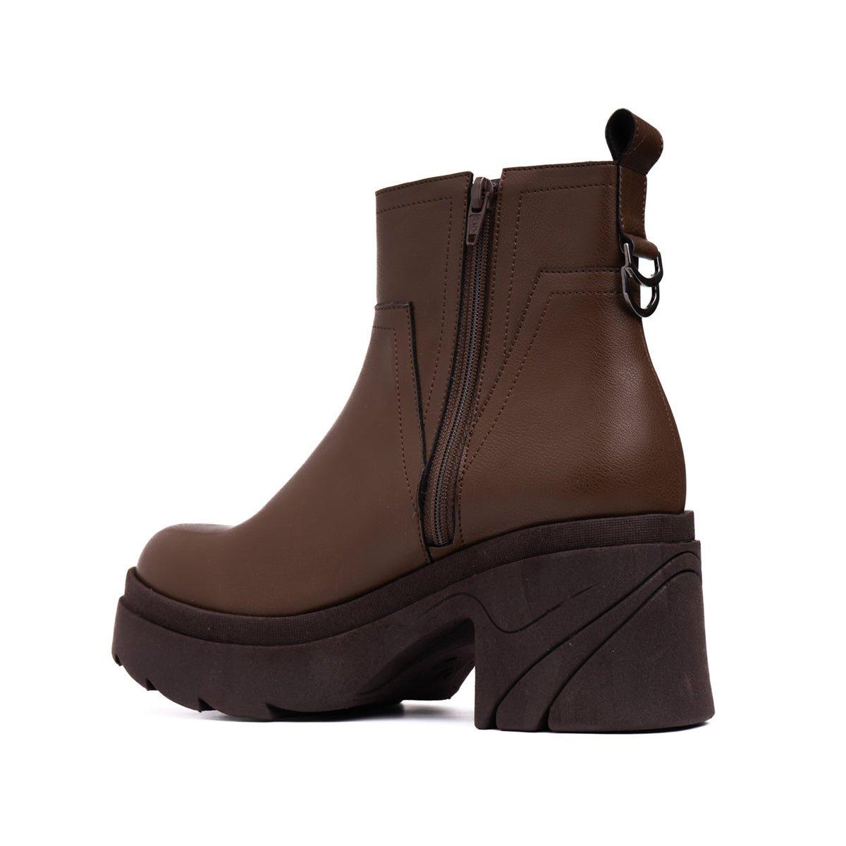 BOTINES MUJER KAYRA MARRÓN - 6