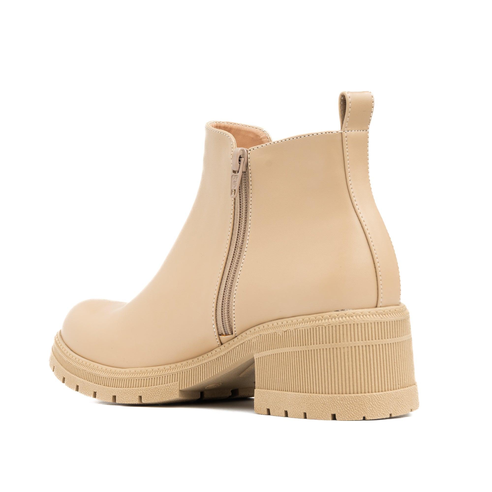 BOTAS MUJER ANNA BEIGE - 6