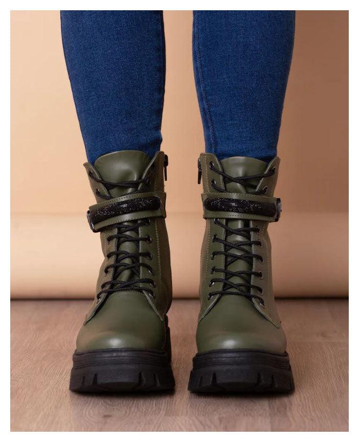BOTAS MUJER COAST MILITAR - 2