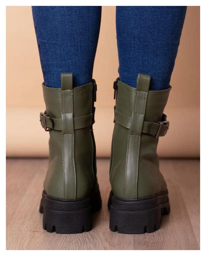 BOTAS MUJER COAST MILITAR - 3