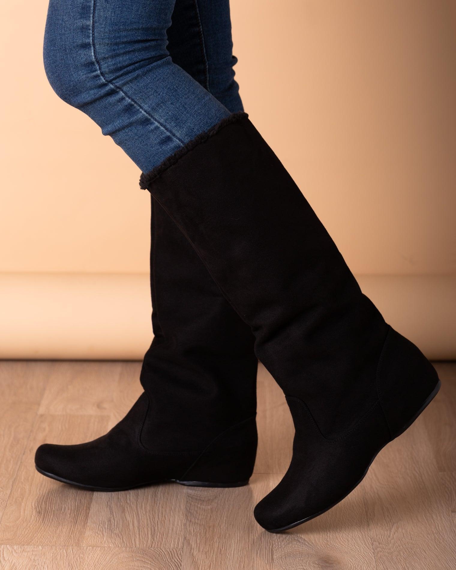 BOTAS MUJER GEELONG NEGRO - 1