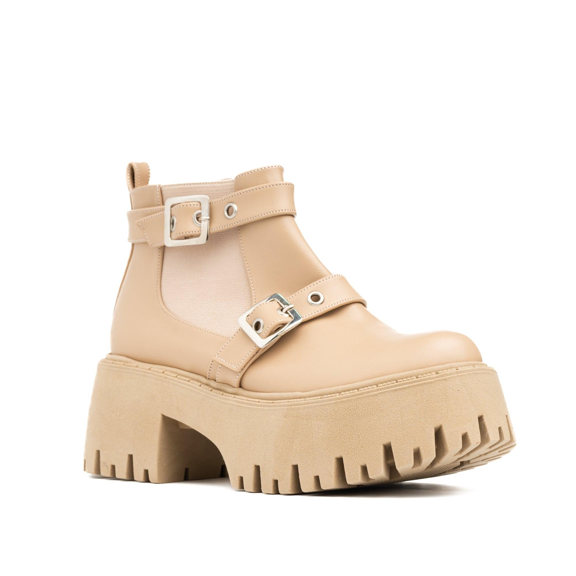 BOTAS MUJER ALIZE BEIGE - 5