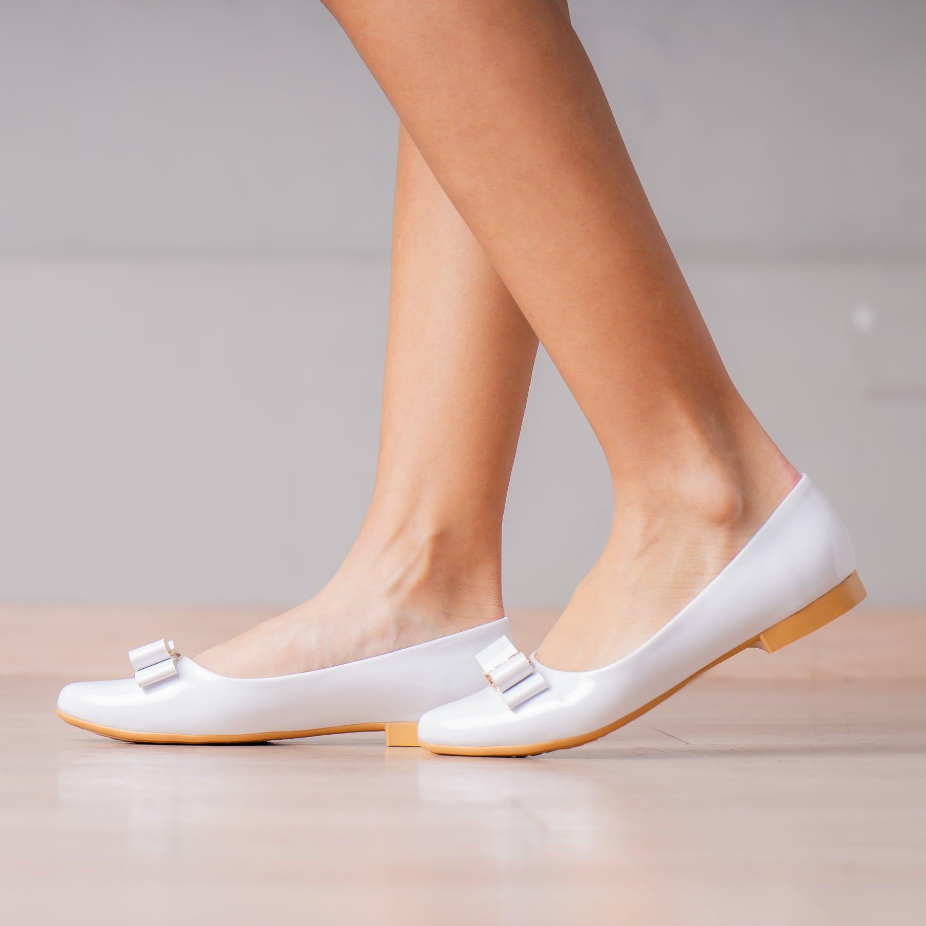 BALLERINAS MUJER KENNA 2.0 BLANCO CHAROL - 1