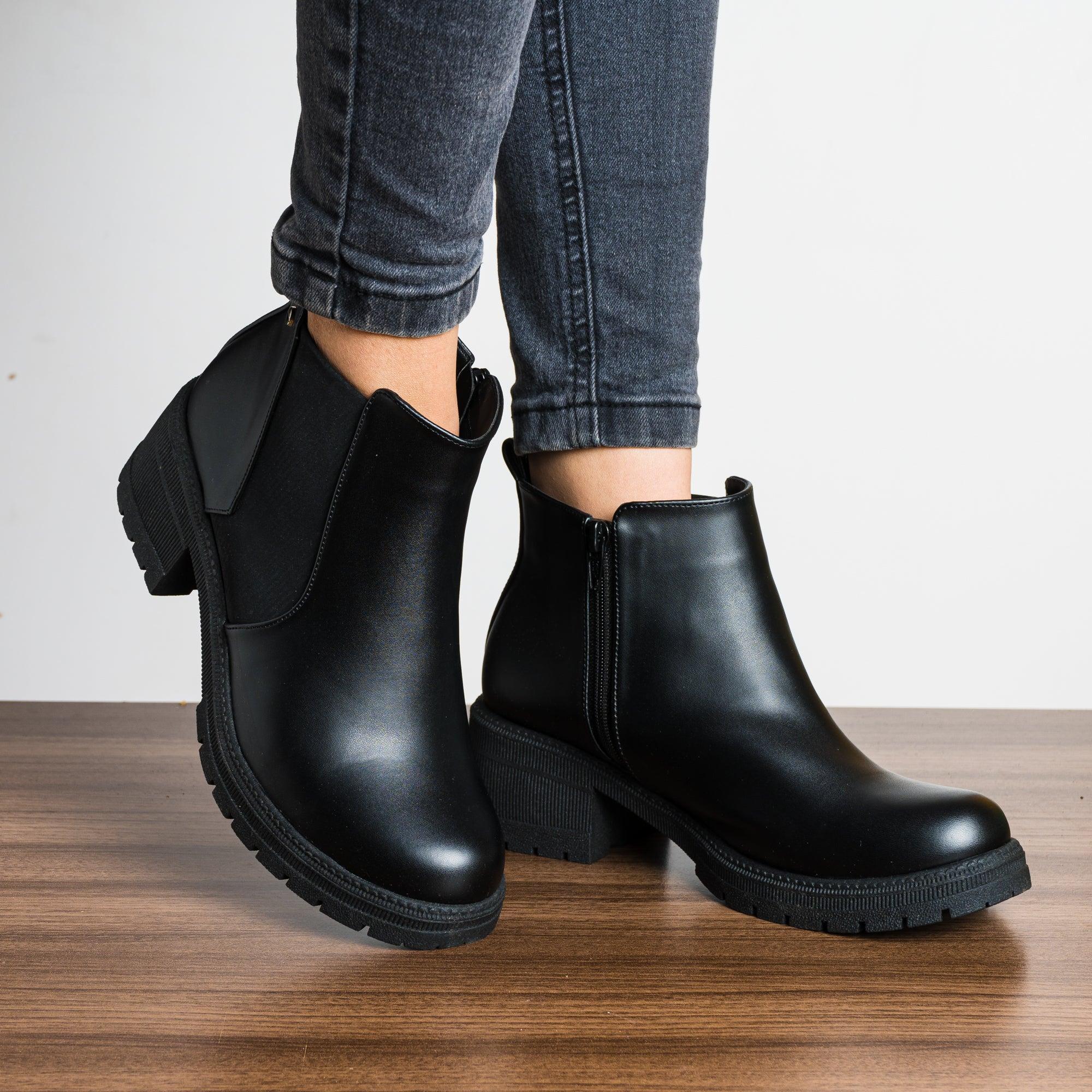 BOTAS MUJER ANNA NEGRO - 1