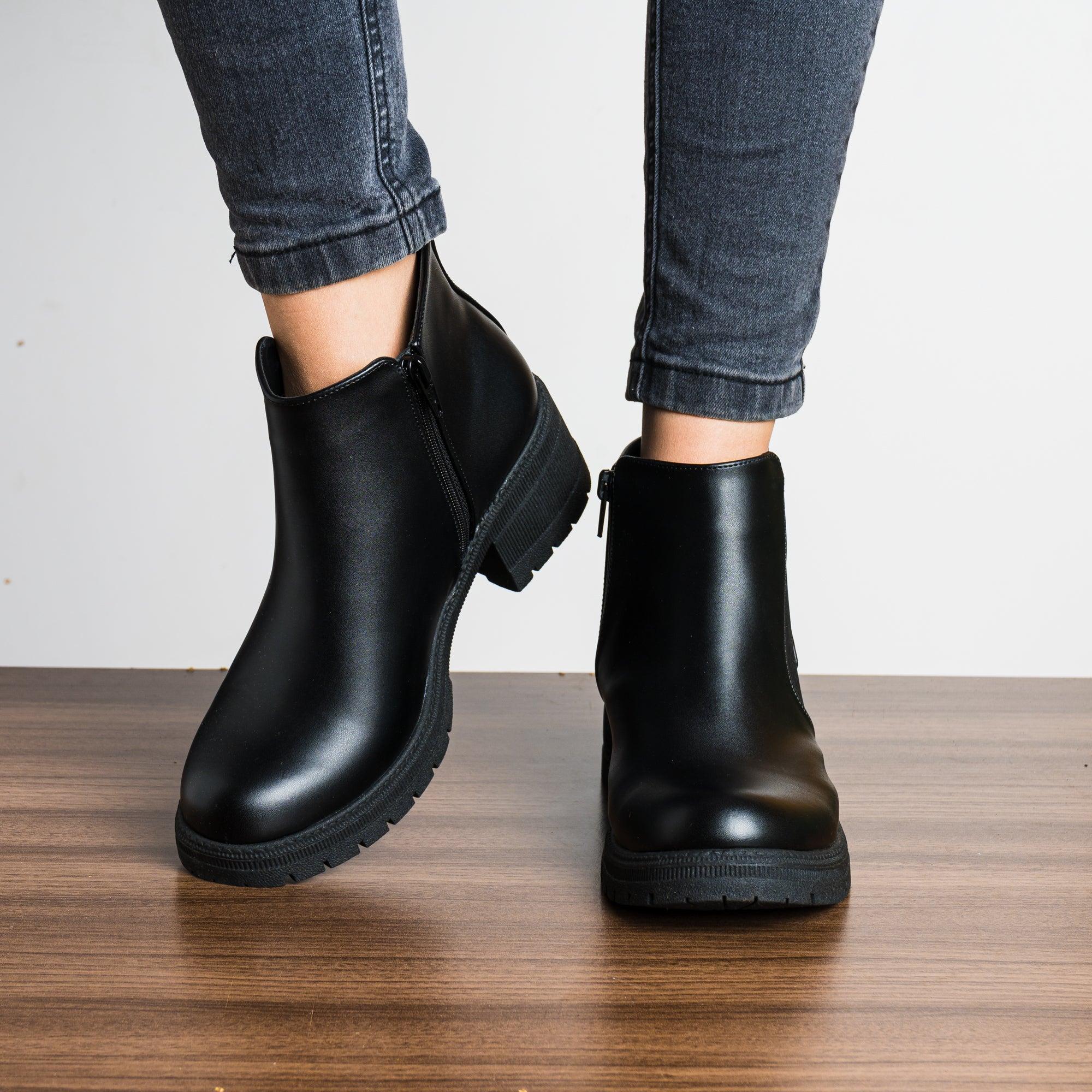 BOTAS MUJER ANNA NEGRO - 2