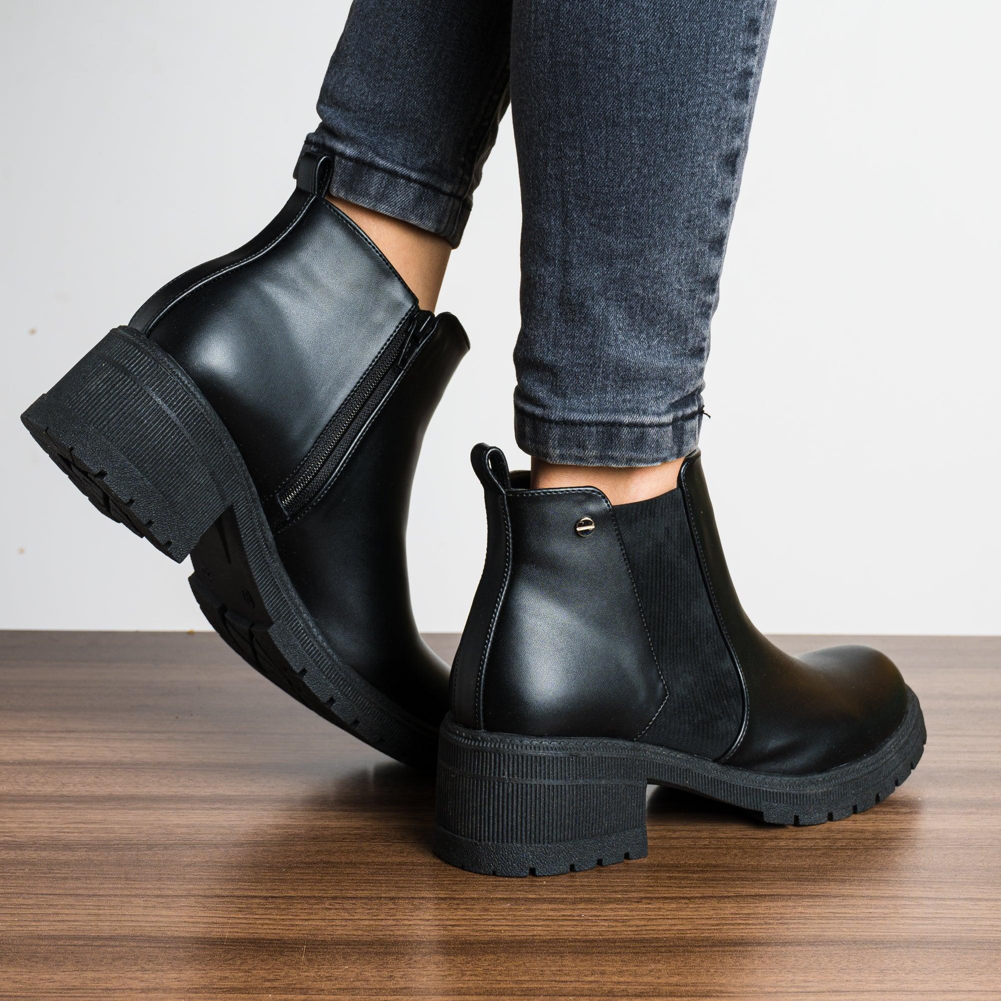 BOTAS MUJER ANNA NEGRO - 3