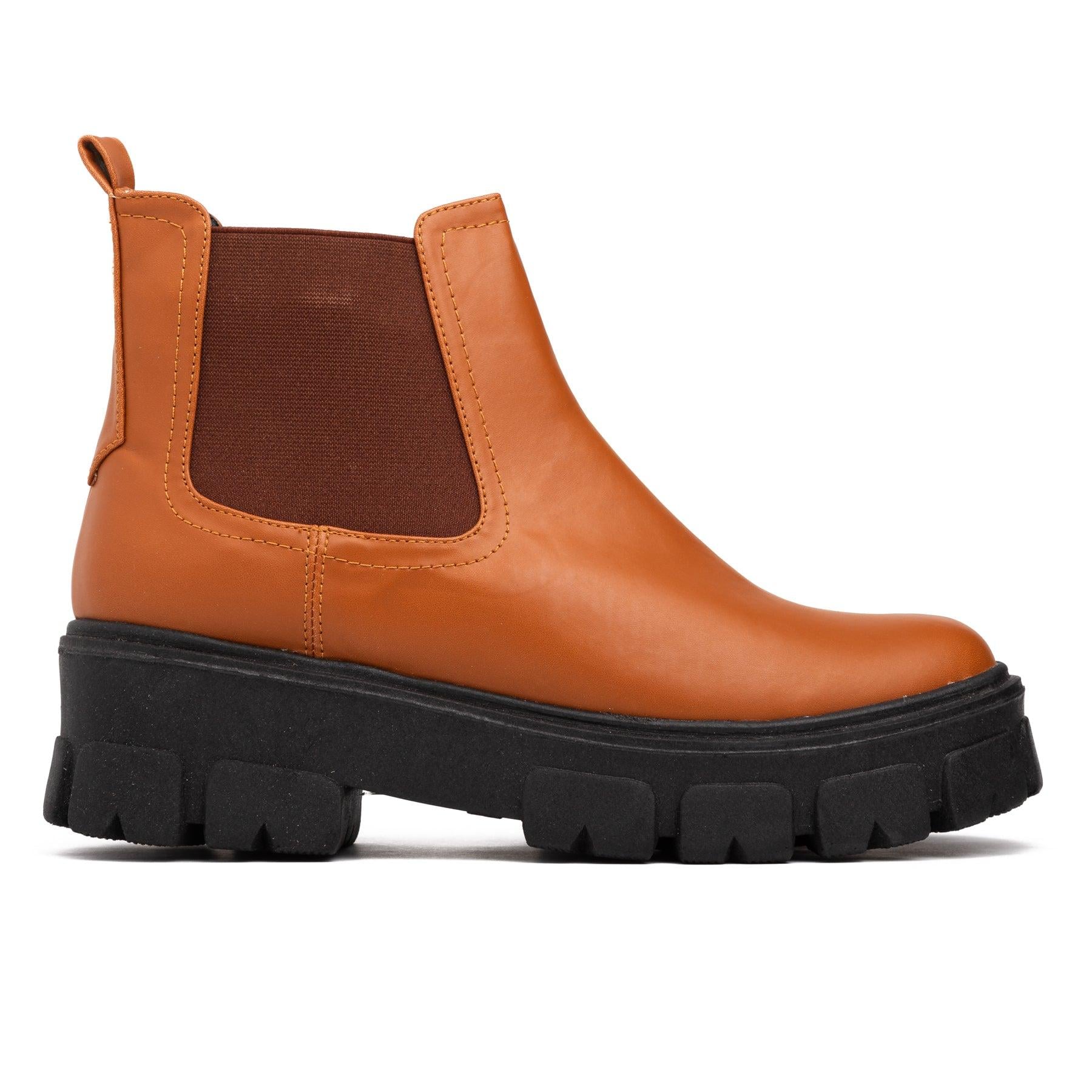 BOTAS MUJER ORURO CAMEL - 2