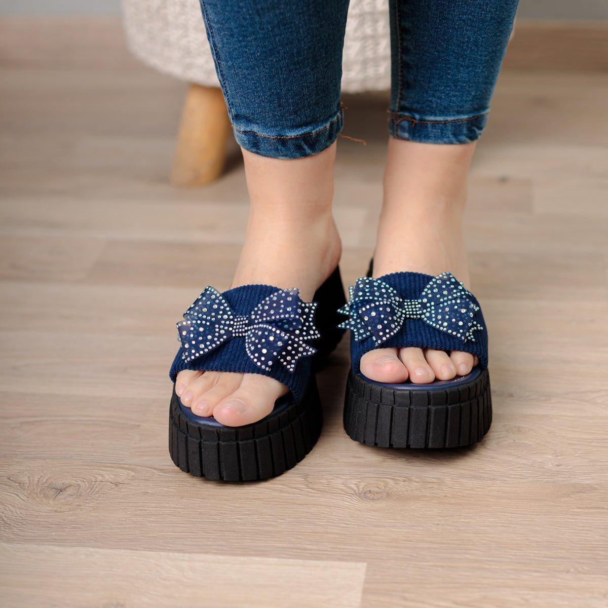 SANDALIAS CAUALES MUJER KALINA DENIM - 2