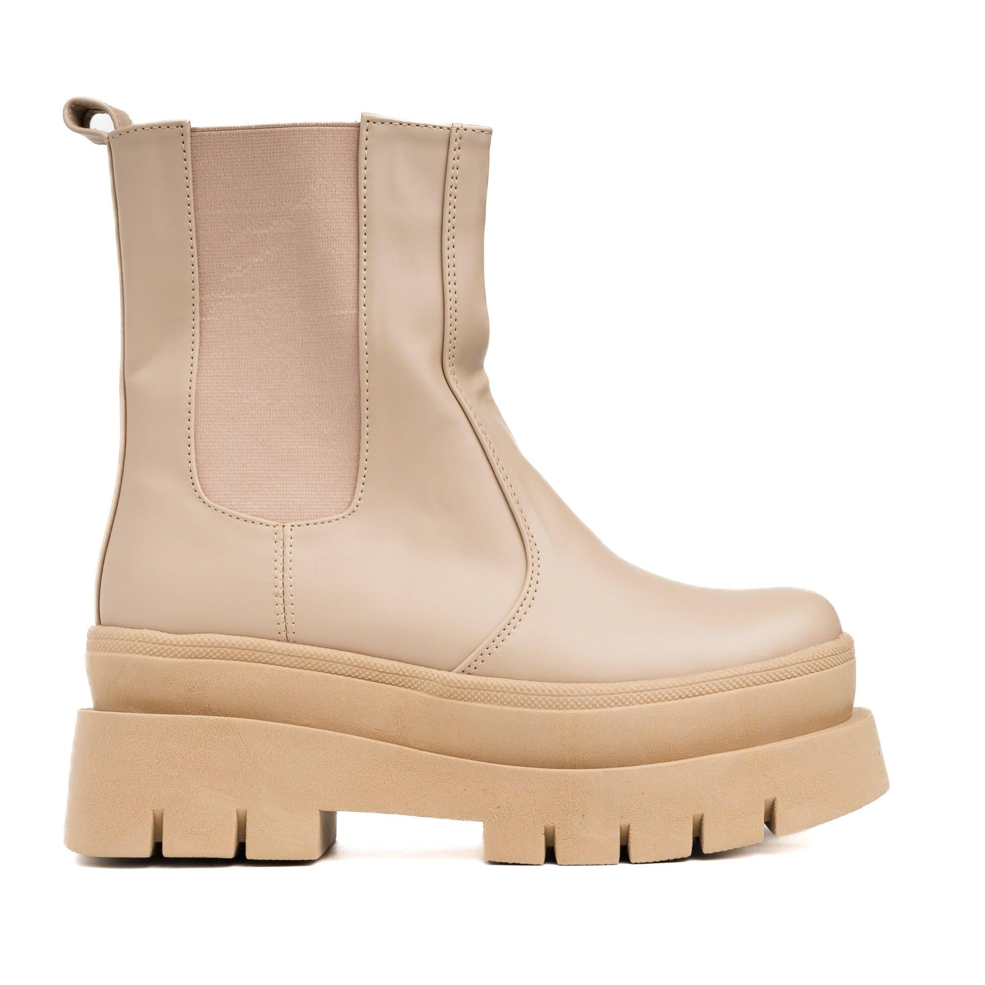 BOTAS MUJER FISHERT 2.0 BEIGE - 4