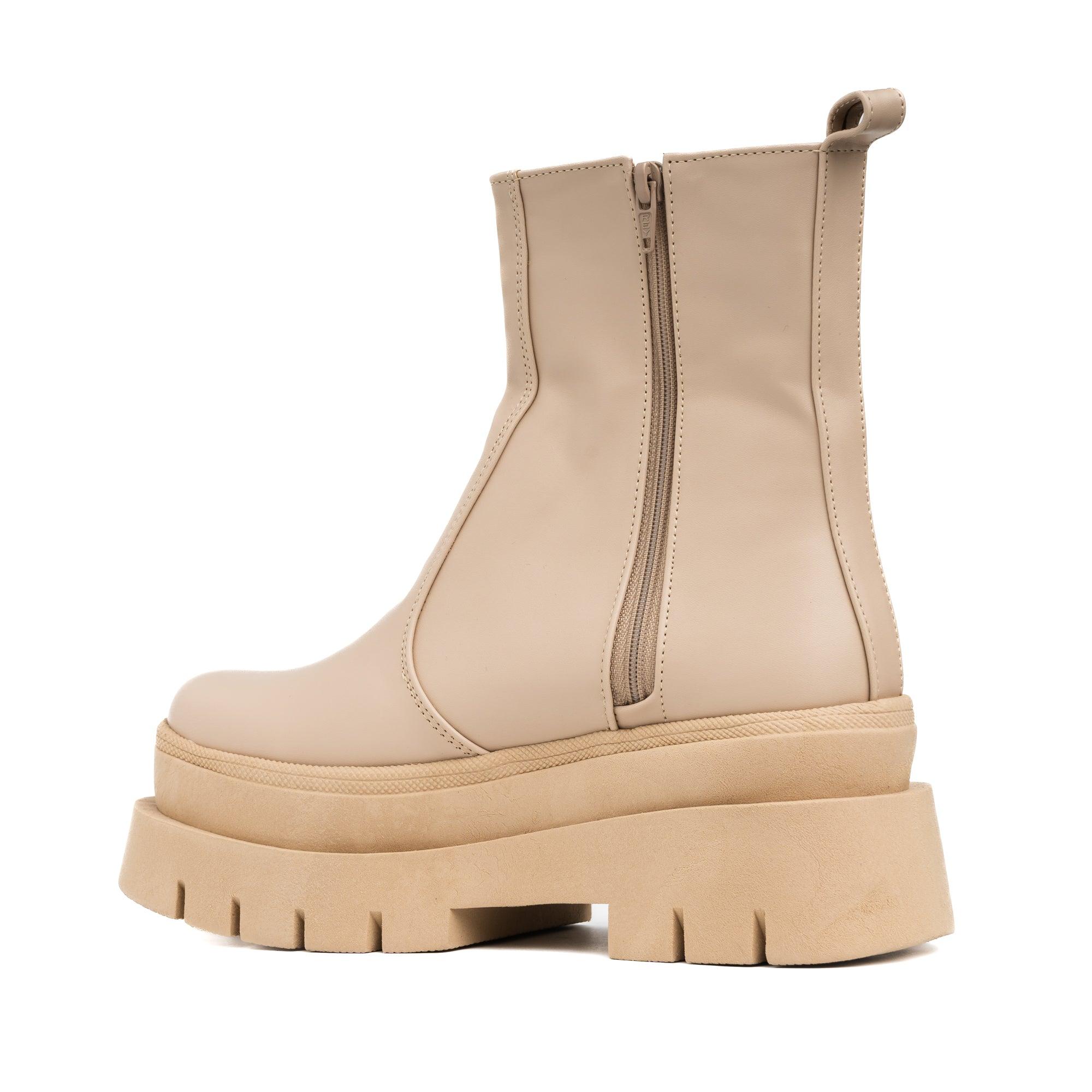 BOTAS MUJER FISHERT 2.0 BEIGE - 6