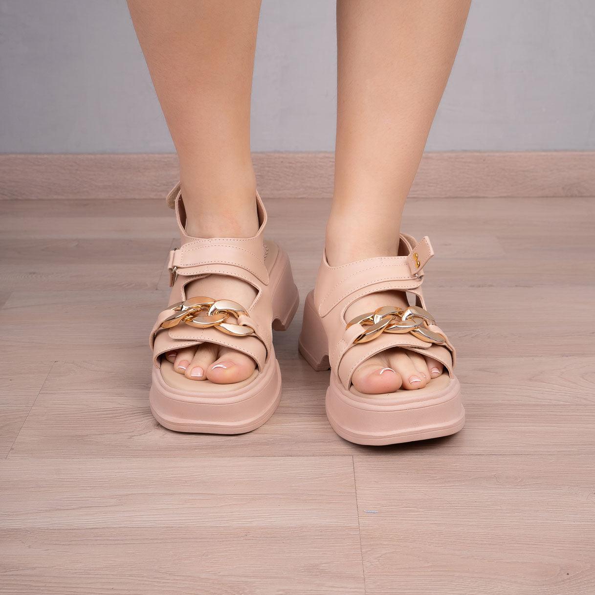 SANDALIAS CASUALES MUJER MONROVIA NUDE - 2