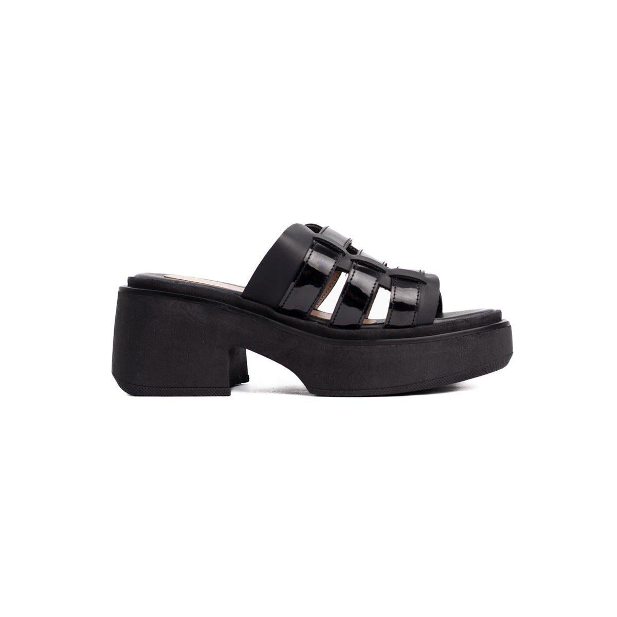 SANDALIAS CASUALES MUJER TRIDENTE NEGRO - 4