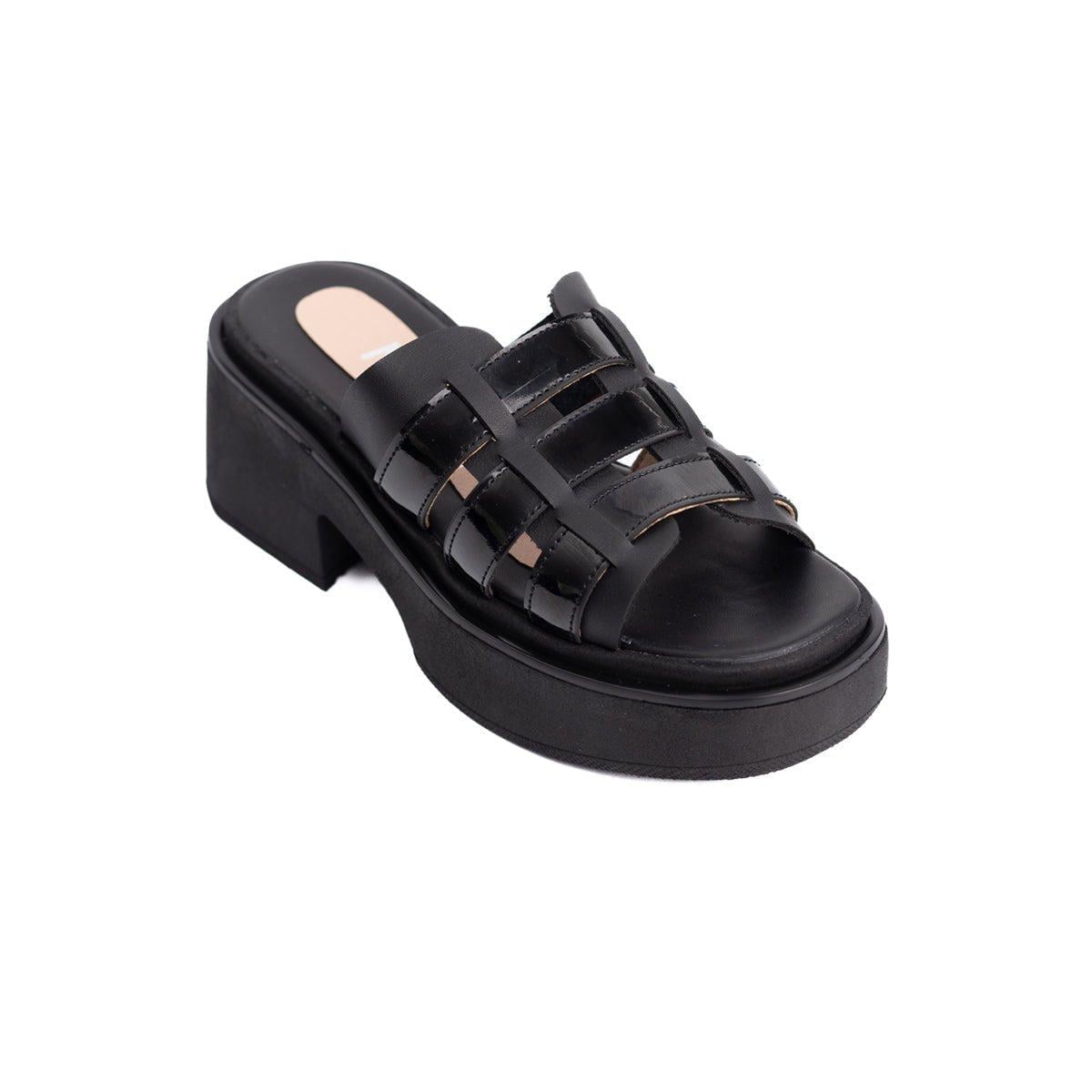 SANDALIAS CASUALES MUJER TRIDENTE NEGRO - 5