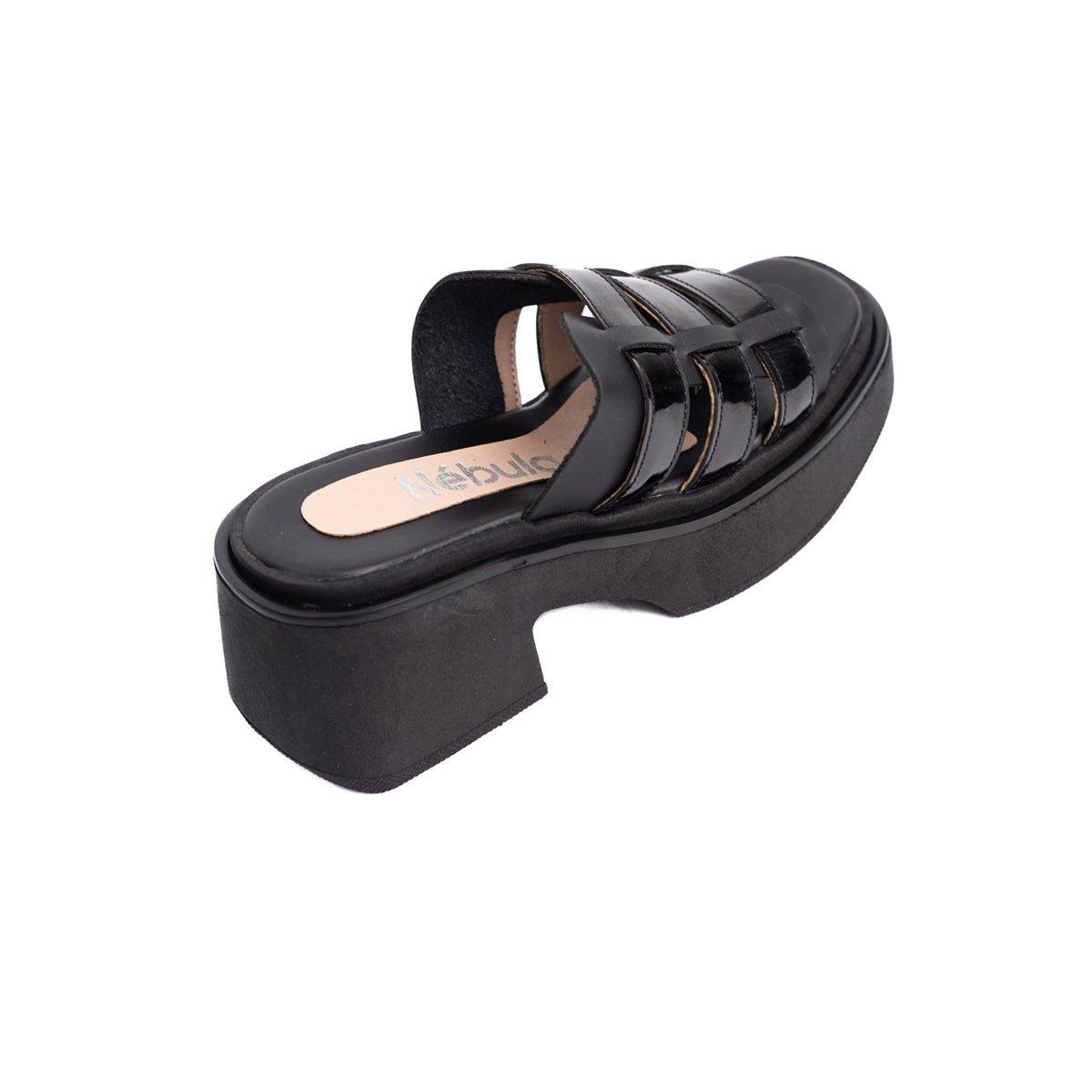 SANDALIAS CASUALES MUJER TRIDENTE NEGRO - 6