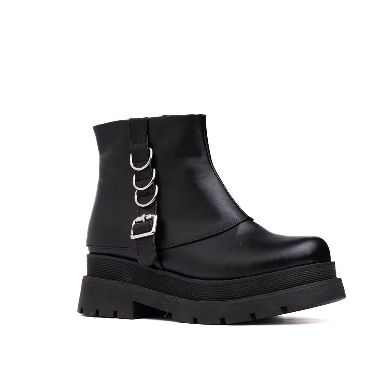 BOTINES MUJER NOMINI NEGRO - 5