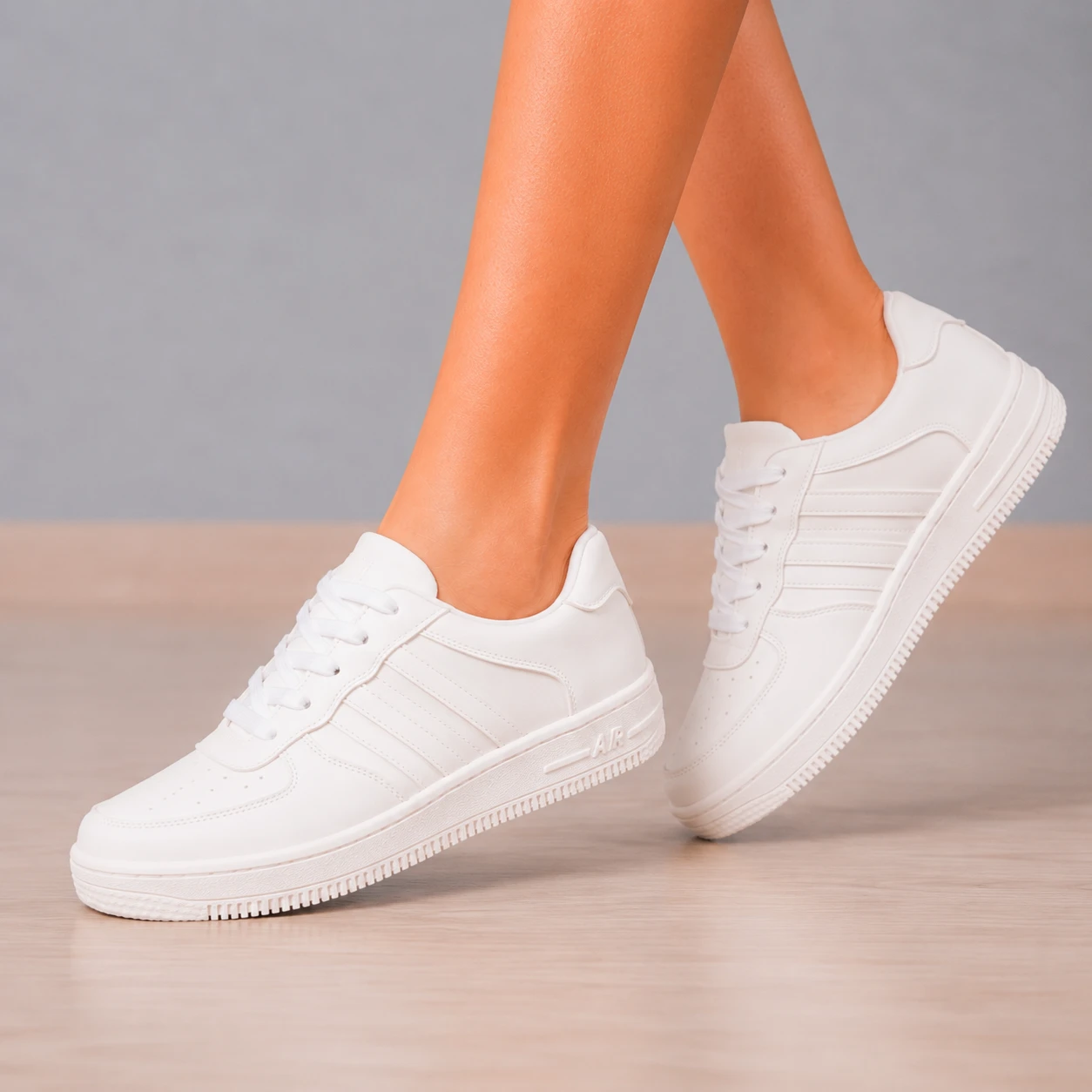 ZAPATILLAS URBANAS MUJER SISAK BLANCO - 2
