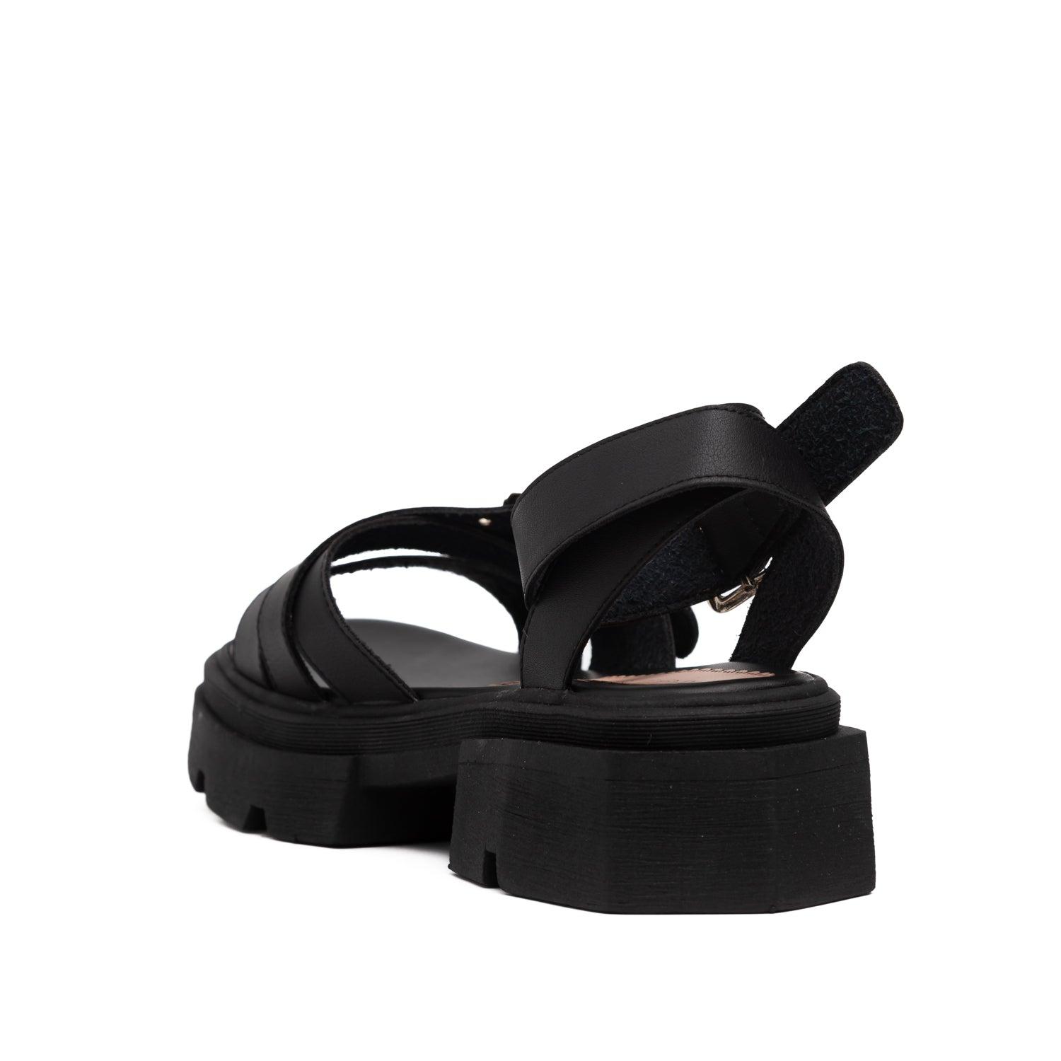 SANDALIAS CASUALES MUJER ZABADANI NEGRO - 6