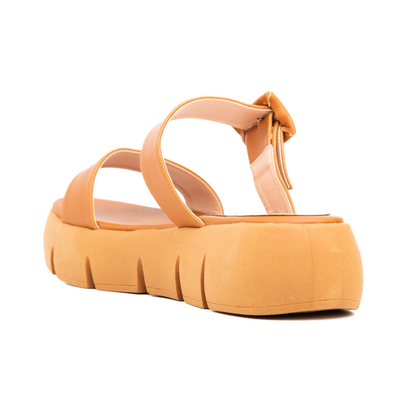 SANDALIAS CASUALES MUJER HAKEEM CAMEL - 6