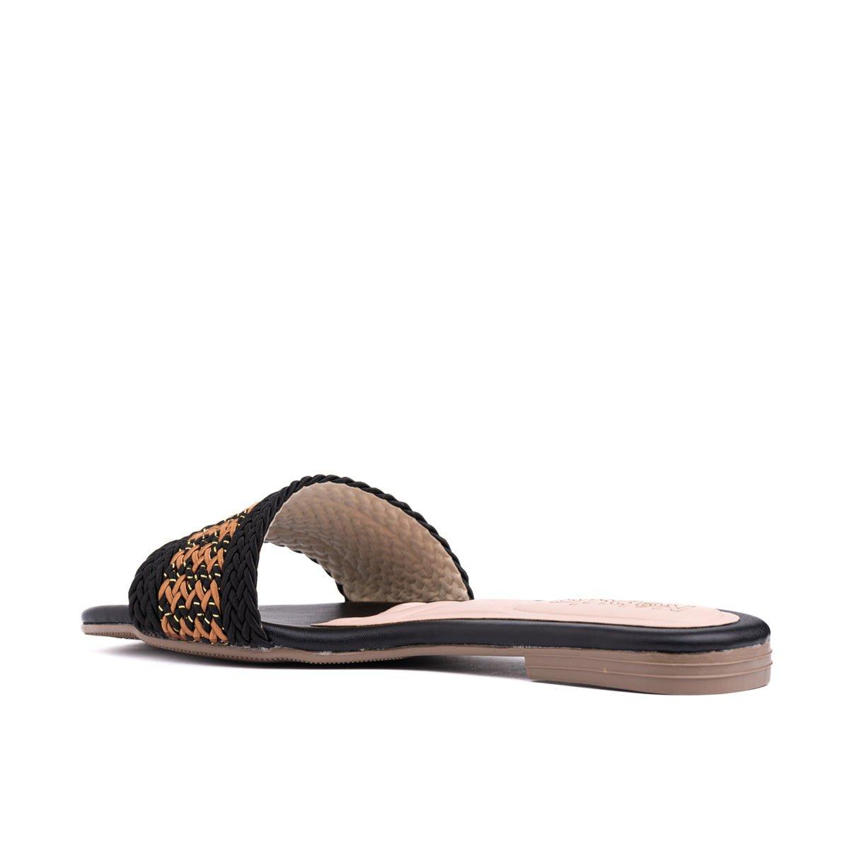 SANDALIAS CASUALES MUJER LOANA NEGRO - 6