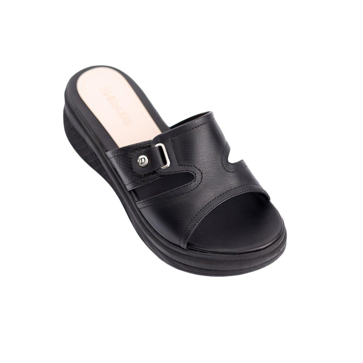 SANDALIAS CASUALES MUJER HEMIX NEGRO - 5