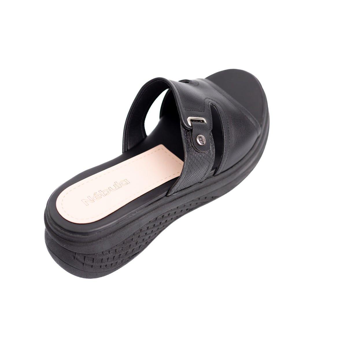 SANDALIAS CASUALES MUJER HEMIX NEGRO - 6