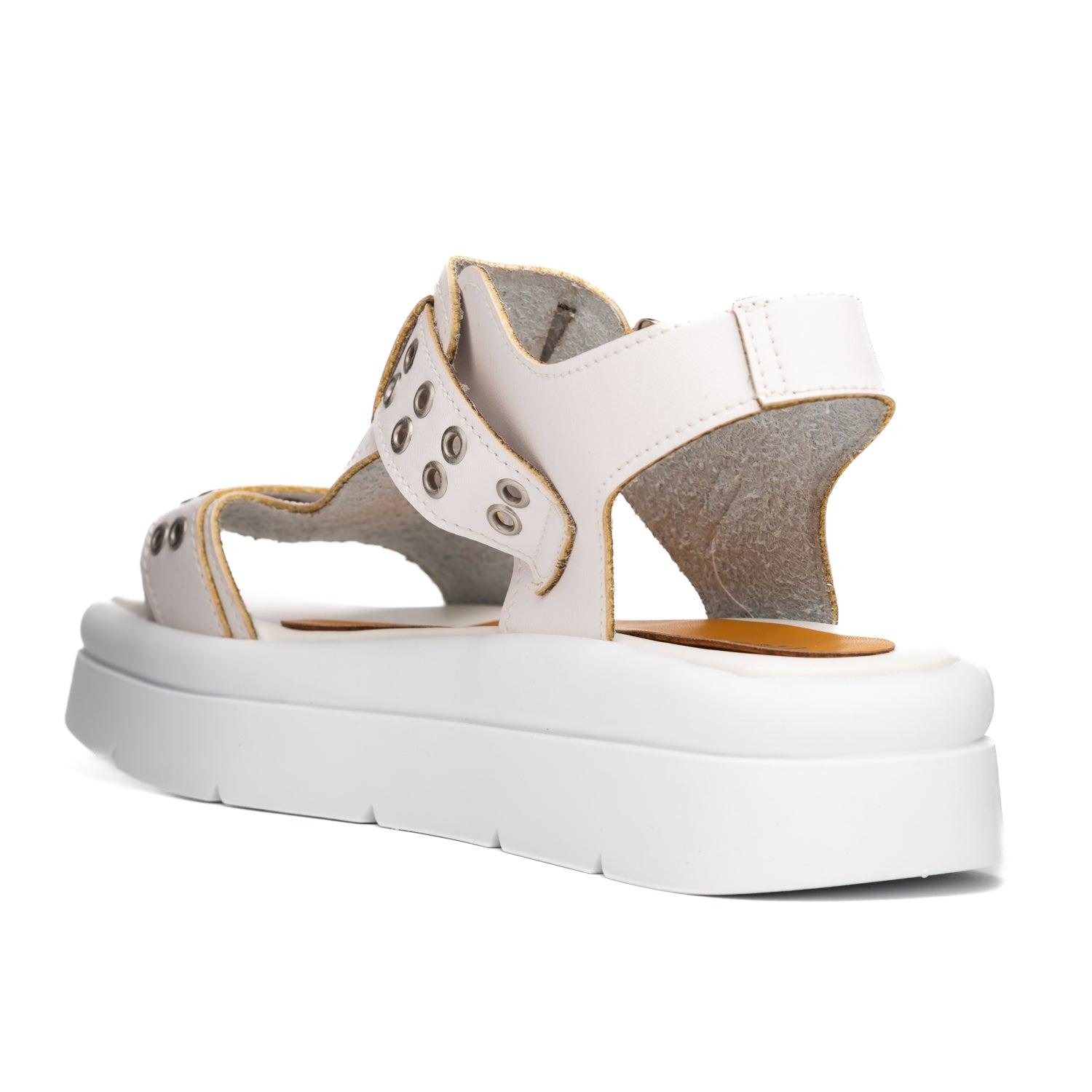 SANDALIAS CASUALES MUJER POLANCO BLANCO - 4