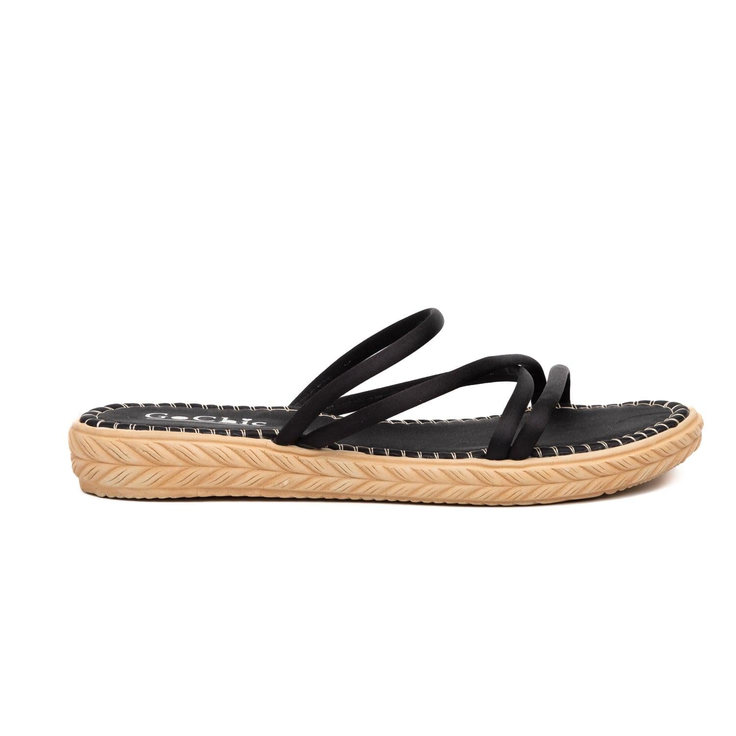 SANDALIAS CASUALES MUJER PORT LOUIS NEGRO - 2