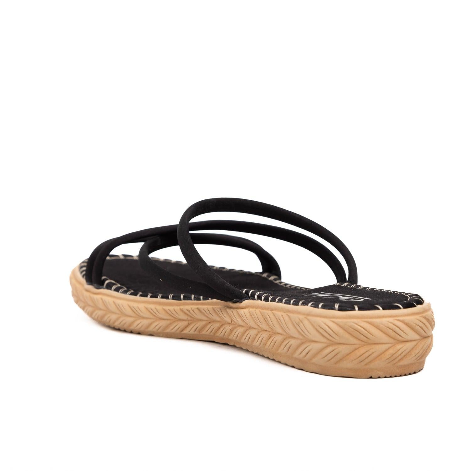 SANDALIAS CASUALES MUJER PORT LOUIS NEGRO - 4
